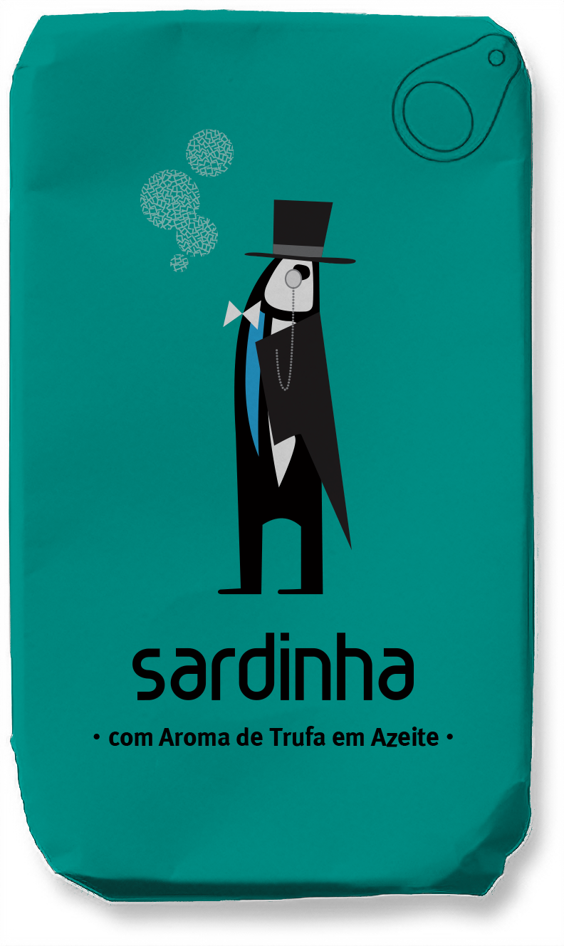 Sardinės alyvuogių aliejuje su trumų aromatu „Sardinha“