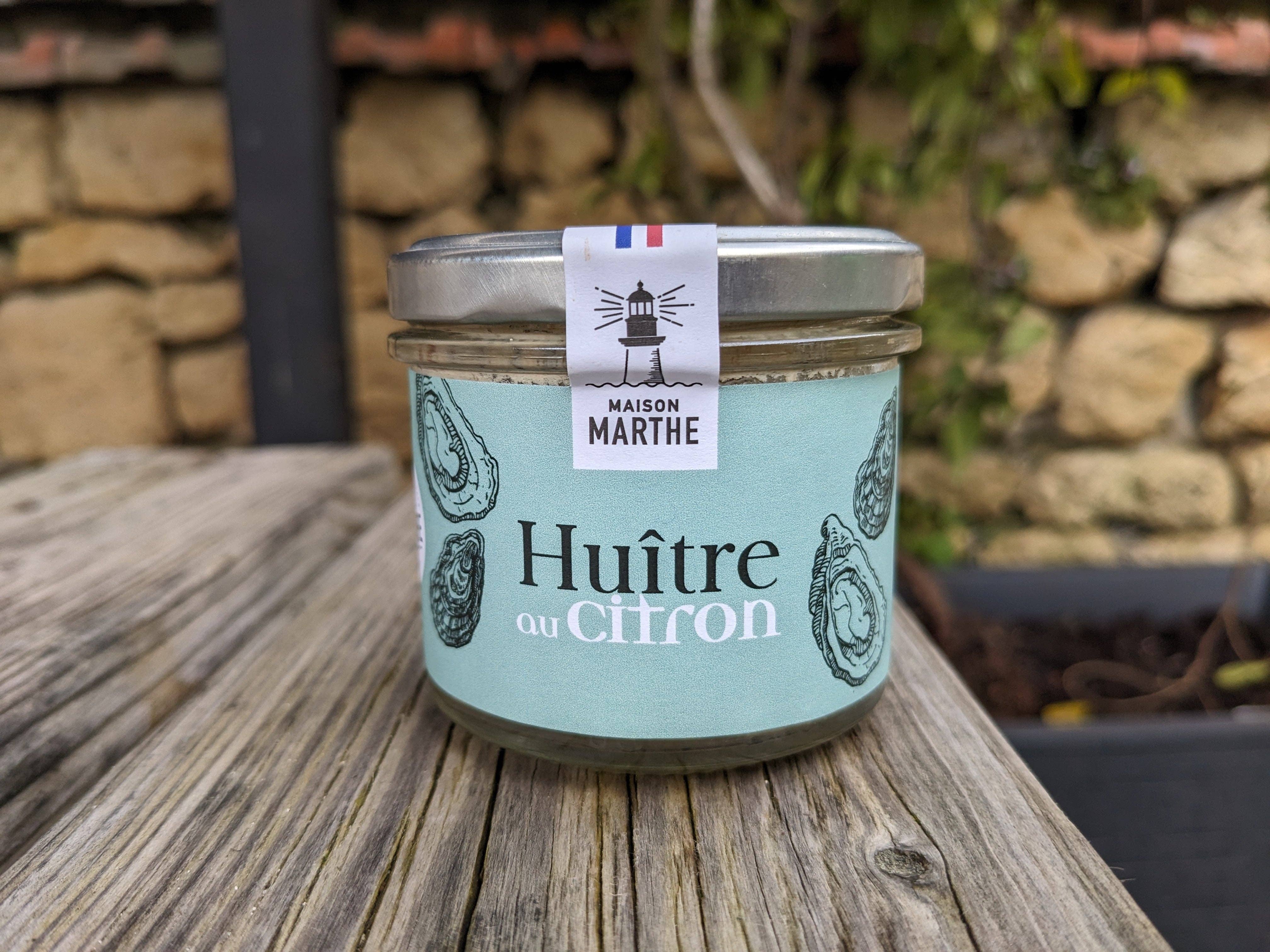 Austrių užtepėlė su citrina „Maison Marthe“, 90 g