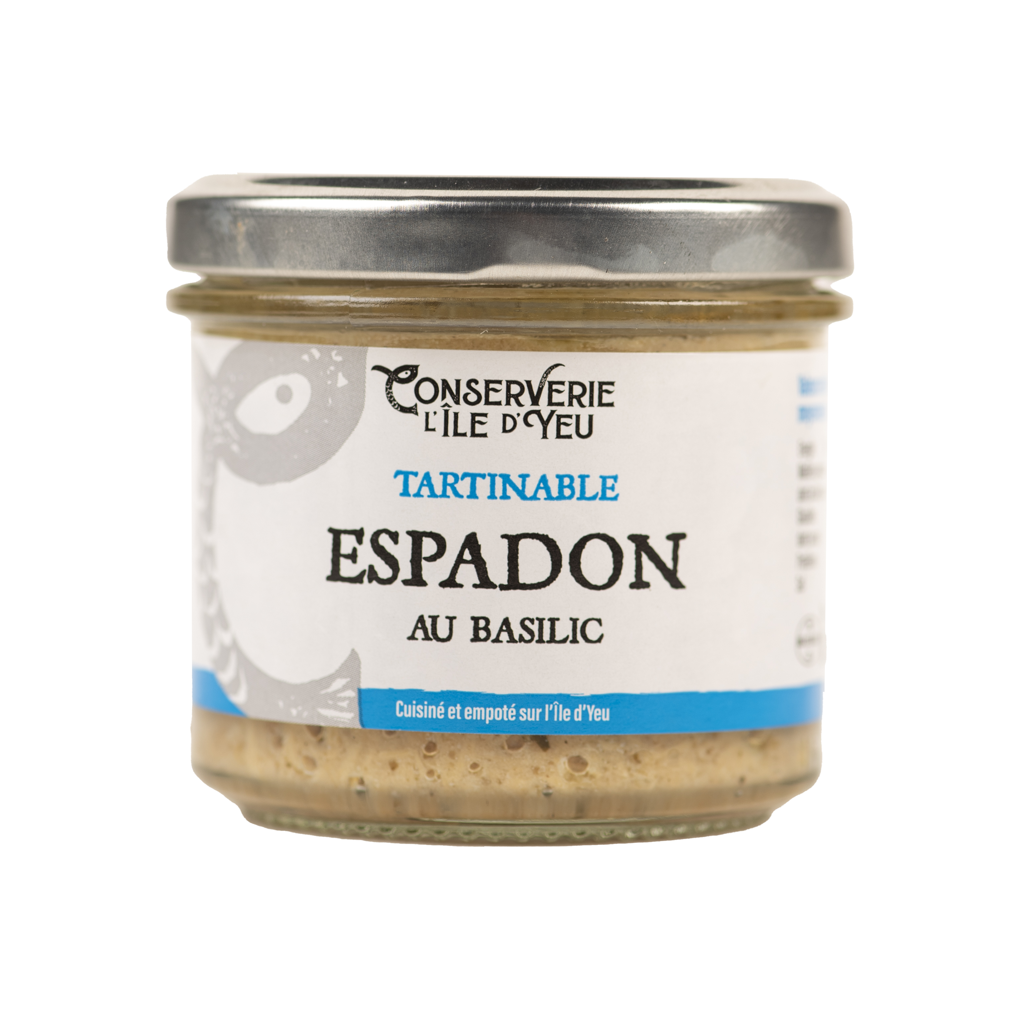 Kardžuvės užtepėlė su bazilikais „Conserverie de l’Île d’Yeu“, 100 g