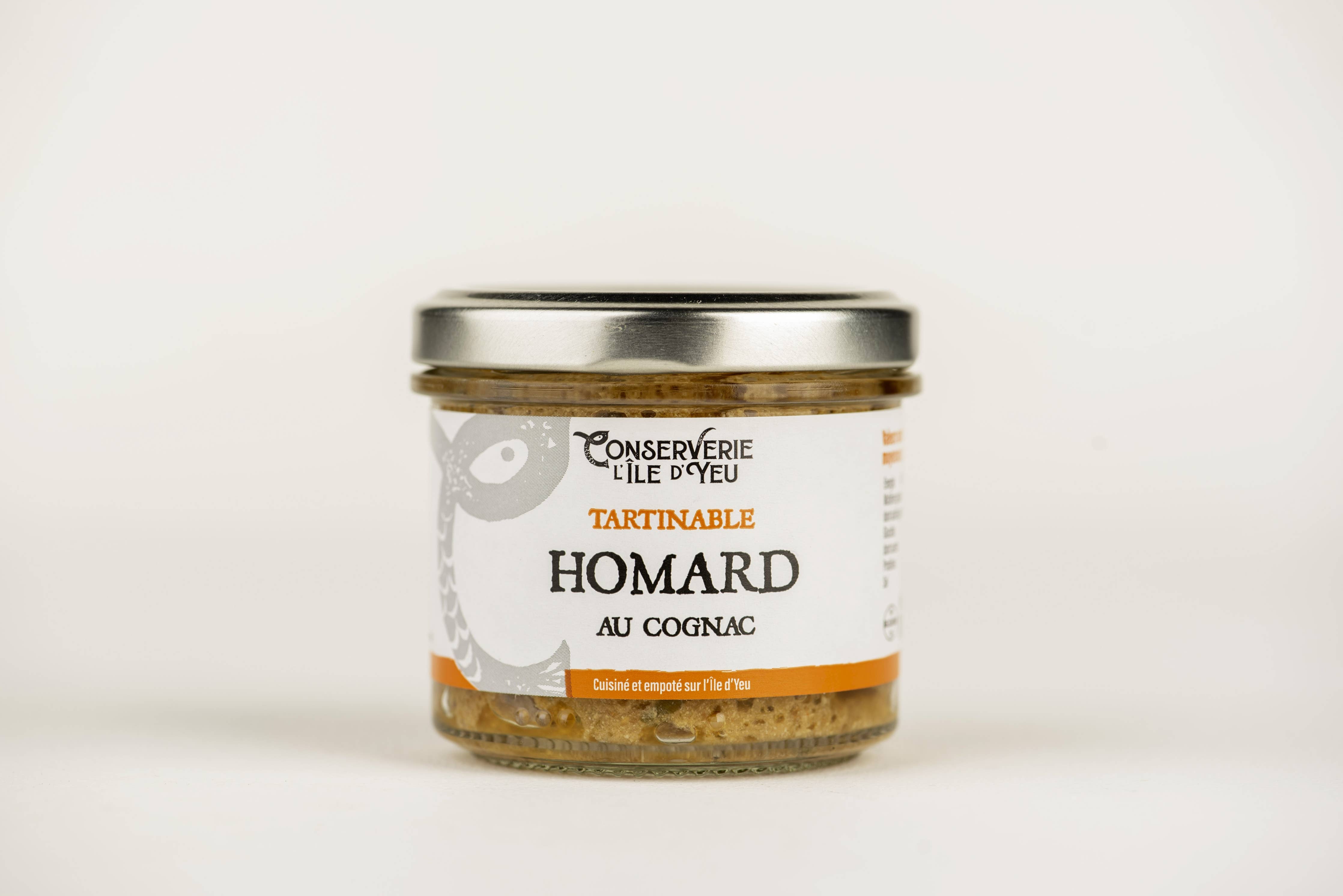 Omarų užtepėlė su konjaku „Conserverie de l’Île d’Yeu“, 100 g