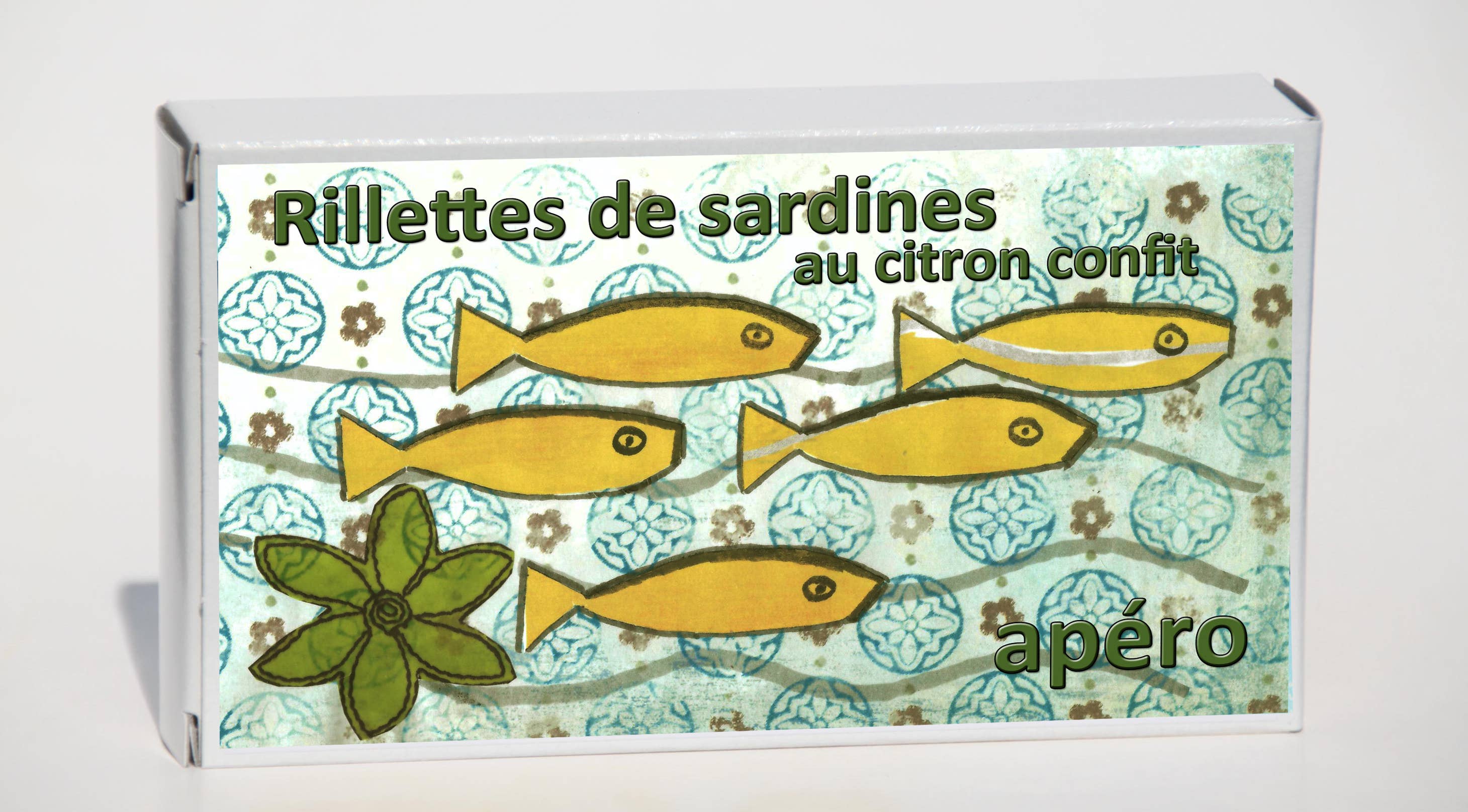 Sardinių užtepėlė su citrina „Capitaine Nat’“, 75 g